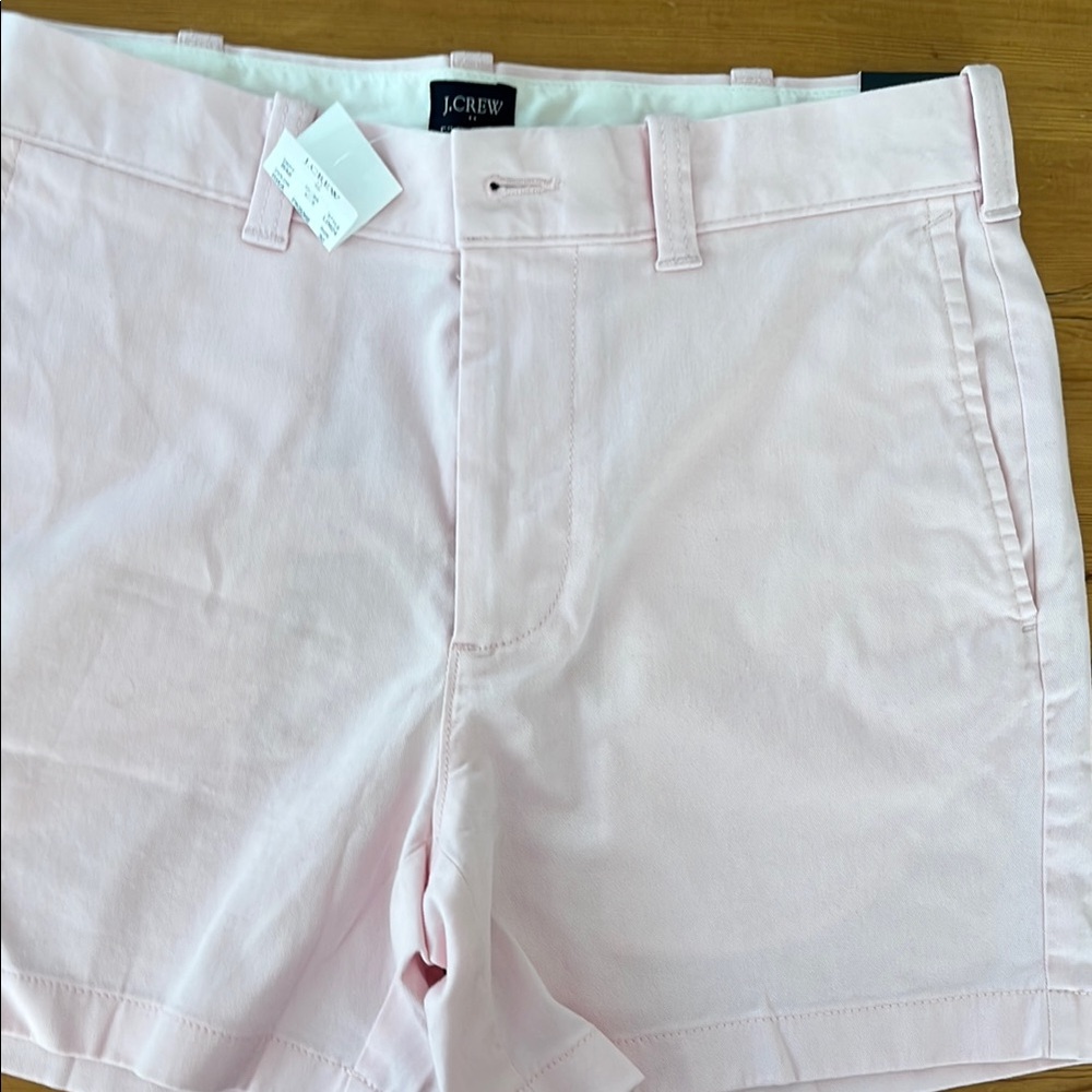 Brand New, J. Crew Soft Pink Casual Chino Shorts, size 30